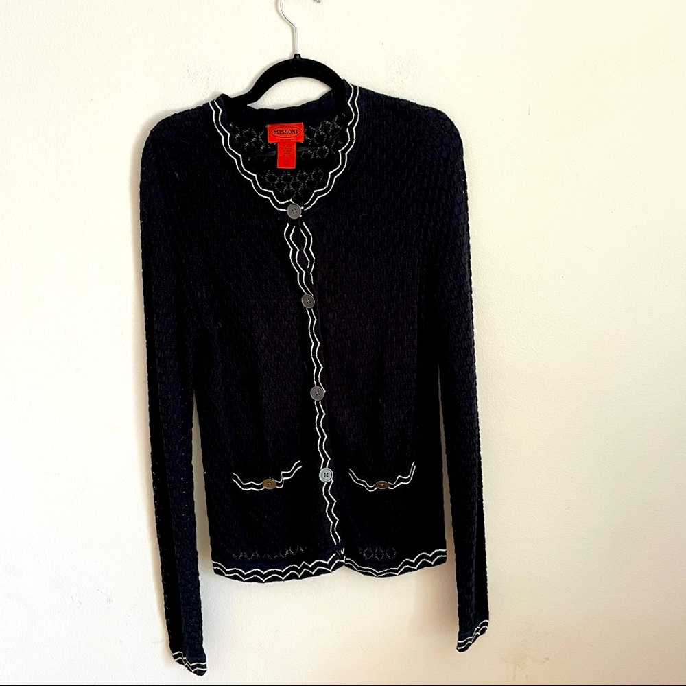 Missoni For Target Black Cardigan M
